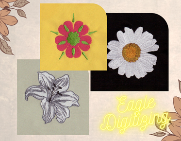 transición de color en bordado